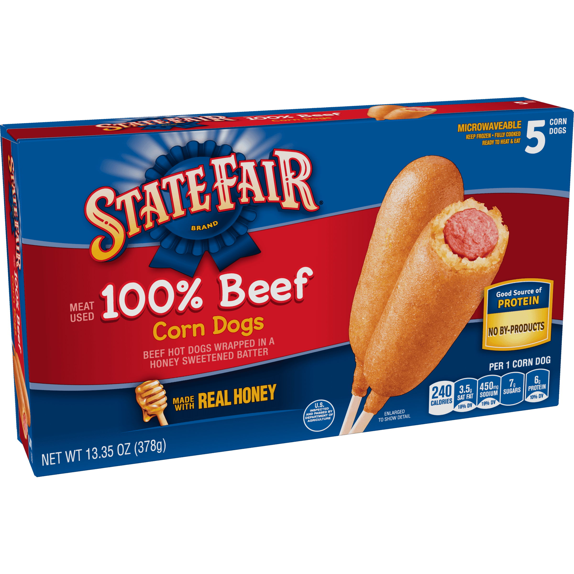 Beef State Fair Corn Dogs