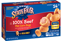 | Beef Dogs Fair Corn State